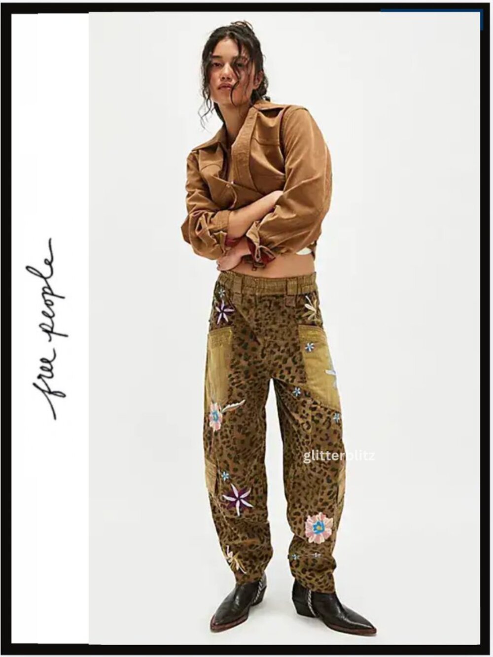 Free People Wild Thing Pants NWT - Picture 5 of 7